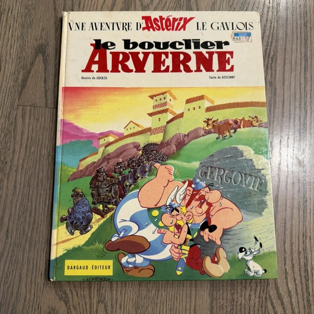 Vintage 1972 Asterix‎ Le Bouclier Arverne French Comic Book Dargaud Edition